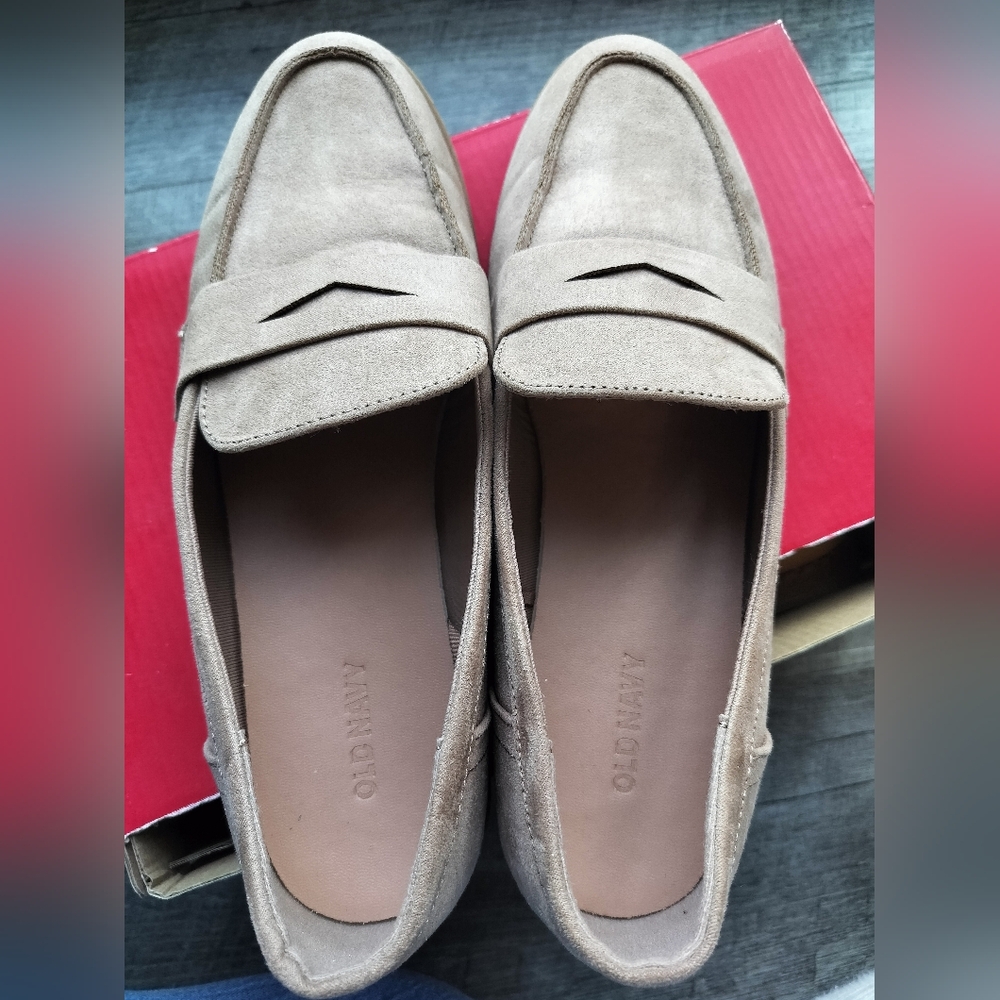 Old Vavy Tan Suede Loafers
